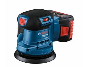 BOSCH SZLIFIERKA MIMOŚRODOWA  125mm GEX 185-LI 1x4,0Ah WALIZKA %%%