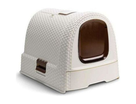 CURVER TOALETA DLA KOTA KREMOWY/BRĄZOWY...%%%