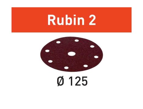 FESTOOL KRĄŻEK ŚCIERNY STF D125/8 P180 RU2/10 ...