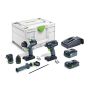 FESTOOL WKRĘTARKA + ZAKRĘTARKA ZESTAW TID 18 5,0/4,0-Set TPC 18/4 - 2
