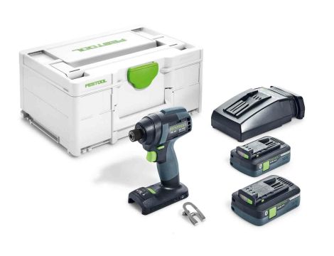 FESTOOL ZAKRĘTARKA UD. TID 18 HPC4,0 I-PLUS 2x4,0Ah - 2