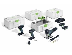 FESTOOL ZESTAW COMBO MONTAŻOWY TID 18/TXS 18/PSC 420/TB M 137 ...