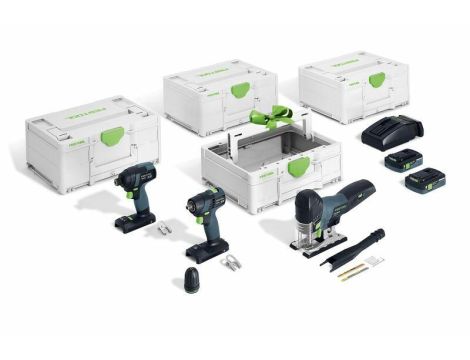 FESTOOL ZESTAW COMBO MONTAŻOWY TID 18/TXS 18/PSC 420/TB M 137 ...