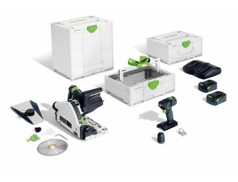 FESTOOL ZESTAW COMBO UNIWERSALNY TSC 55 K/TXS 18/TB M 137 ...