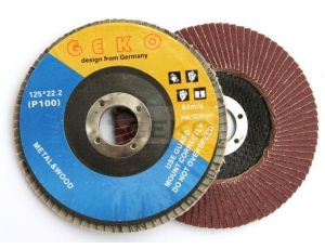 GLK ŚCIERNICA LISTK.125 P100  WYPUKŁA