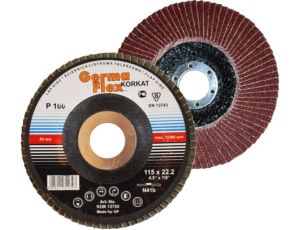 GLK ŚCIERNICA LISTK.125 P100  WYPUKŁA - image 2