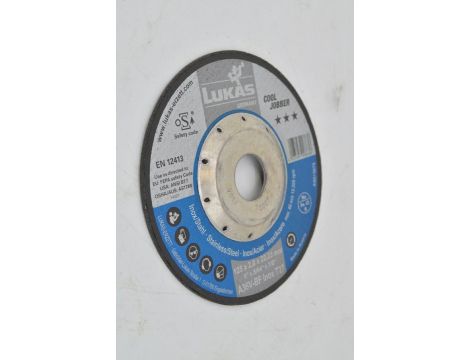 LUKAS TARCZA DO METALU 125mm x 2,0mm A36V-BF*** INOX COOL JOBBER.... %%%