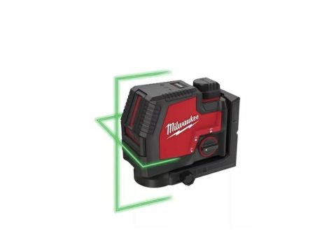 MILWAUKEE LASER KRZYŻOWY  4V L4CLL-301C 30m 1x3,0Ah USB ZIELONY