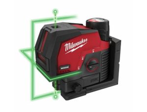 MILWAUKEE LASER KRZYŻOWY 12V M12CLLP-0C 38m + 2-PUNKTOWY ZIELONY