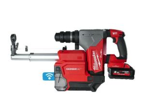 MILWAUKEE MŁOT SDS+  18V M18ONEFHXDEL-552C 2,5J BL 2x5,5Ah HIGH OUTPUT + UCHWYT 13mm + SYSTEM ODSYSAJĄCY WALIZKA