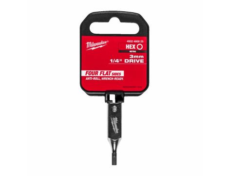 MILWAUKEE NASADKA 1/4 Z KOŃCÓWKĄ IMBUS  3mm %%%