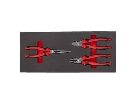 MILWAUKEE WKŁADKA PIANKOWA ZE SZCZYPCAMI  160/180/205MM - DO WÓZKÓW NARZĘDZIOWYCH %%%