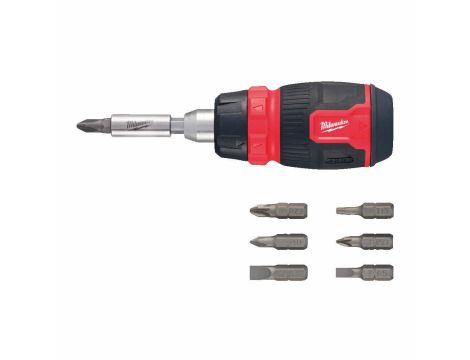 MILWAUKEE WKRĘTAK UNIWERSALNY Z GRZECHOTKĄ  8w1.... %%% - 4