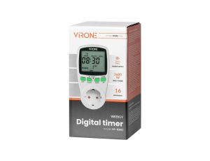 ORNO ELEKTRONICZNY PROGRAMATOR CZASOWY 16 PROGRAMÓW SCHUKO %%%...