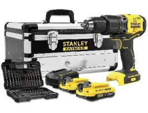 STANLEY WKRĘTARKA V20 SFMCD715D2F 60Nm 2x2,0Ah +50ACC SKRZYNIA METAL %%%