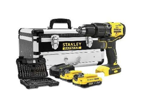 STANLEY WKRĘTARKA V20 SFMCD715D2F 60Nm 2x2,0Ah +50ACC SKRZYNIA METAL %%%