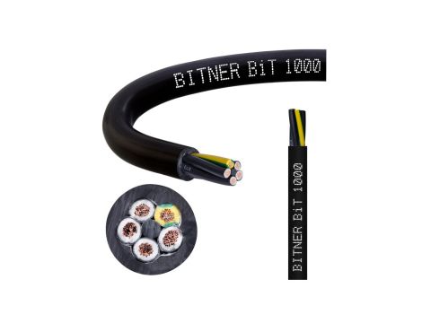 Przewód sterowniczy prądowy BiT 1000 FR 0,6/1kV 5x2,5 linka do ziemi Bitner /500m/