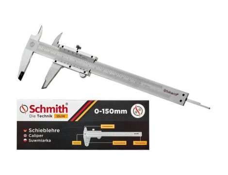 Suwmiarka analogowa noniuszowa 0-150mm dokładność 0,02mm Schmith