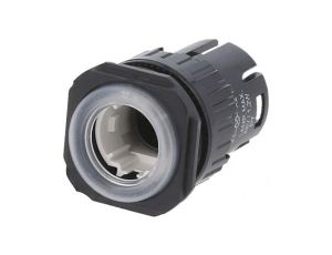 Przełącznik korpus 22mm Poz.stab 1 IP65 płaski 61 Poz 2 61-1100.0