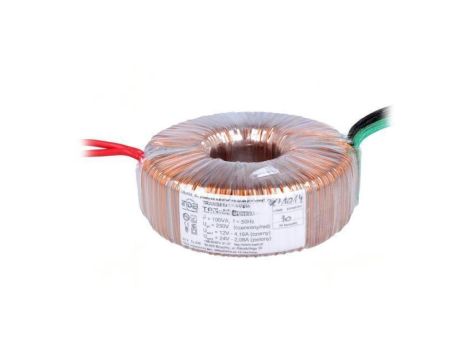 Transformator toroidalny 100VA 230VAC 12V 24V 4,16A 2,08A TST 100/051