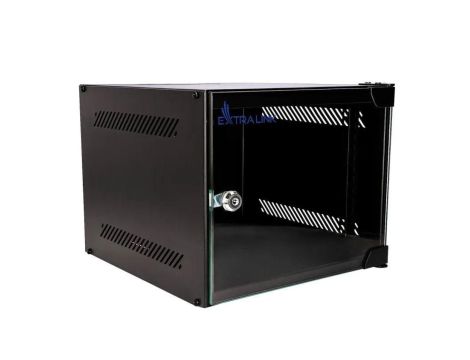 Szafa rack montowana na ścianie Extralink Lite 4U 280x310 Czarna