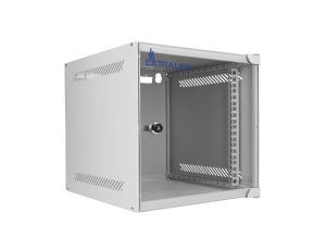 Szafa rack montowana na ścianie Extralink Lite 6U 280x310 Szara