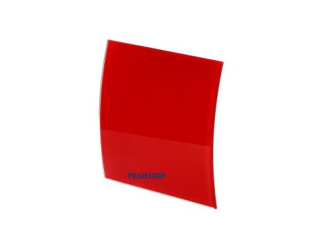 Panel do ramki i korpusu 100mm czerwony połysk Escudo Glass PEGR100P