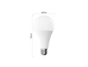 Żarówka LED Classic A80 E27 20W (150W) 2452lm neutralna biel ZQ5E83