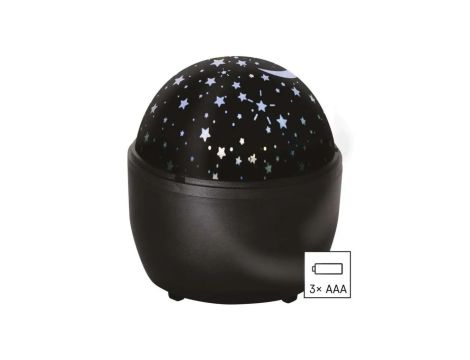 Projektor LED niebo, 3x AA, zimna biel + ciepła biel, IP20 DCPW06