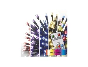 Lampki choinkowe Classic 120 LED 12m, RGB, 72 programy, pilot, IP44, timer D4AA03