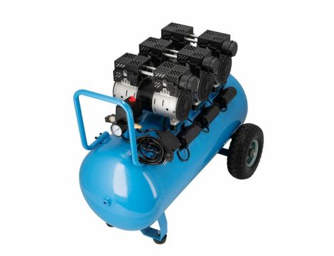 KOMPRESOR AIRPRESS LMO 90-380   90L/3,0KM  BEZOLEJOWY 280L/MIN. CICHY/8BAR/2,25KW - 4