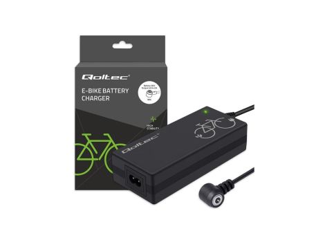 Qoltec Szybka Ładowarka do roweru elektrycznego 36V 42V 2A Mi4 Magnetic TIP +kabel zasilający