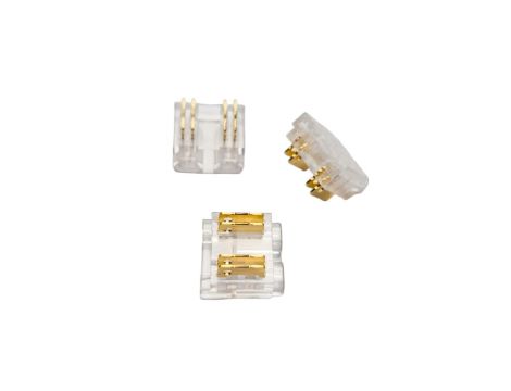 Złączka LED COB 10mm 4 piny taśma/przewód (RGB) 10szt