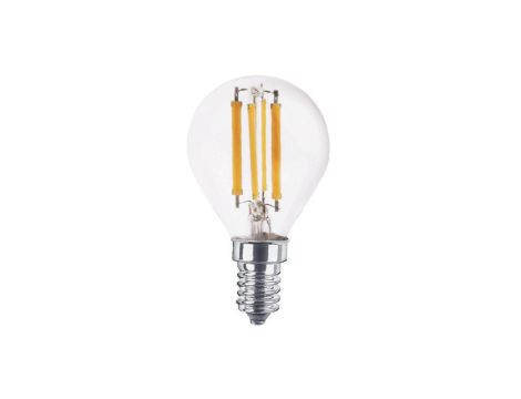 Żarówka LED kulka P45 E14 6W 800lm barwa ciepła 2700K 360 COG