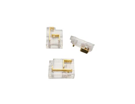 Złączka LED COB/SMD 10mm 2 piny, narożna L/T 10szt