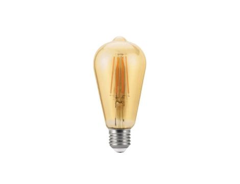 Żarówka LED ST64 E27 7W 700lm WW barwa ciepła 2200K 360 COG AMBER