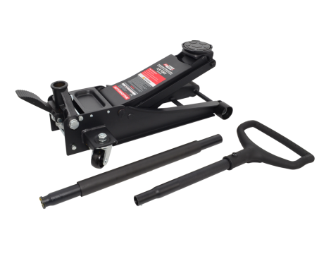 AWTOOLS DŹWIGNIK  "ŻABA" NISKOPROFILOWA 3T PODWÓJNY TŁOK + PEDAŁ + UCHWYT 75-505mm - 5