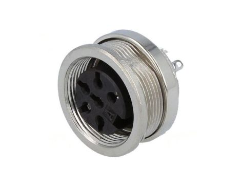 Złącze M16 gniazdo żeńskie -PIN 6 5A 300V C091A T3403000U