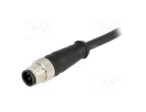 Złącze M12 wtyk męskie Micro-Change PIN 5 proste 4A 60V IP67 120006-1345