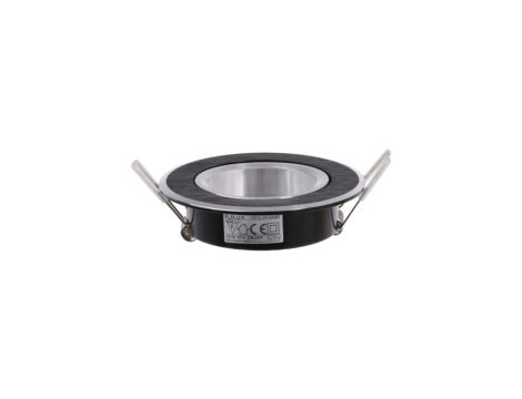 3PAK Oprawa sufitowa podtynkowa ruchoma SUN OLAL Goldlux alu czarny + LED GU10 3.5W