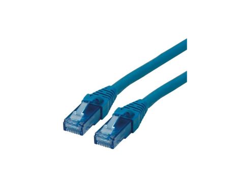 ROLINE Kabel krosowy Cat.6A UTP, Component Level, LSOH, niebieski, 0,3 m
