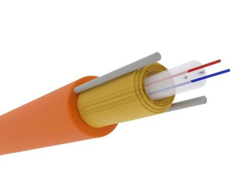 Kabel światłowodowy DAC FOXX 2 włókna SM 9/125 G.657.A1 zewnętrzny ziemny pomarańczowy CELLCO /2000m/