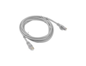 Patchcord FTP kat.6 kabel sieciowy LAN 2x RJ45 linka szary 3m LANBERG