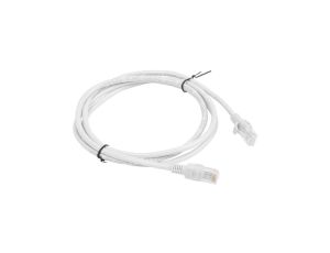 Patchcord UTP kat.6 kabel sieciowy LAN 2x RJ45 linka szary 1,5m LANBERG