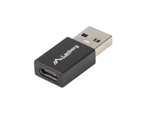 Adapter OTG Przejściówka USB 3.1 A / typ-C (wtyk / gniazdo) Lanberg