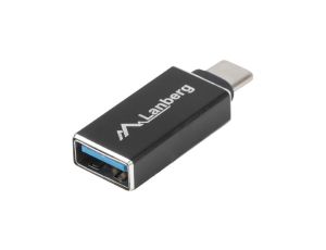 Adapter OTG Przejściówka USB 3.1 A / typ-C (gniazdo / wtyk) Lanberg