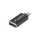 Adapter OTG Przejściówka USB 3.1 A / typ-C (gniazdo / wtyk) Lanberg