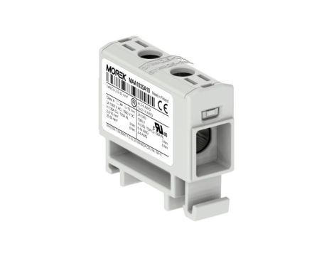 Złączka szynowa 1-torowa Al/Cu 2,5-35mm2 135A 1500V na TH35 szary OTL35 MOREK