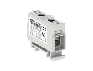 Złączka szynowa 1-torowa Al/Cu 1,5-50mm2 160A 1500V na TH35 szary OTL50 MOREK