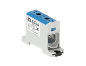 Złączka szynowa 1-torowa Al/Cu 6-95mm2 245A 1500V na TH35 niebieski OTL95 MOREK